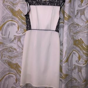 Black and white dress